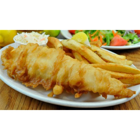 Halibut and Fries - 1 Piece