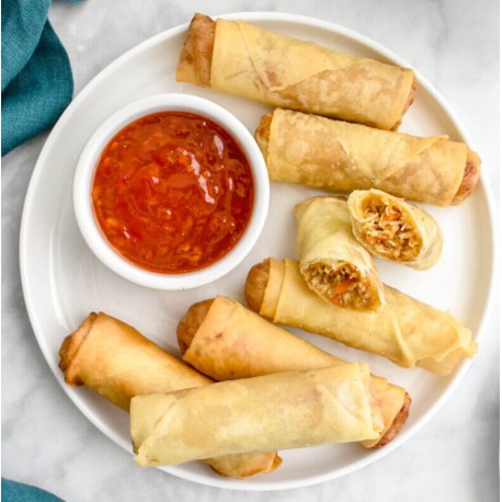 Appetizer Mini Vegetable Spring Rolls
