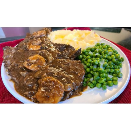 Beef Liver and Onions - 1 Piece