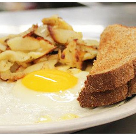 2 Eggs, Toast and Home Fries